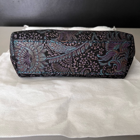 SOLD Portland leather goods Masquerade smaller Eclipse makeup bag - Picture 4 of 5